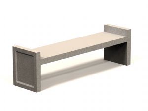 HB-72 Concrete Bench