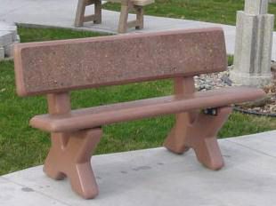 Precast Concrete Bench