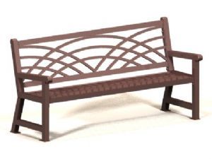 Naples B72 Metal Bench