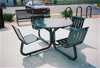 Metal Picnic Table