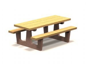 Rectangle RT-W-BF Table