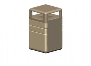 TC Square Receptacle