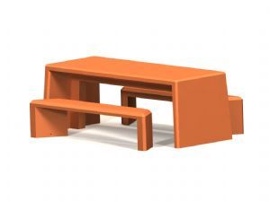 Rectangle UT-84 Table